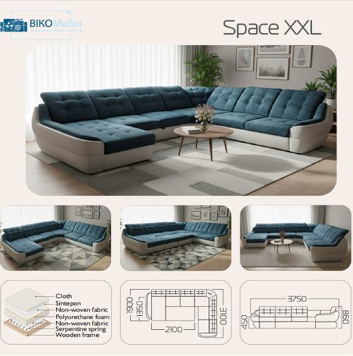 "Space XXL" 3,75*3,10*1,90