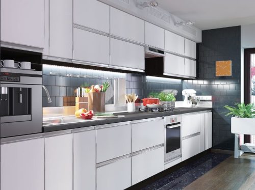 "Альта"  ДСП в алюмінієвій рамці