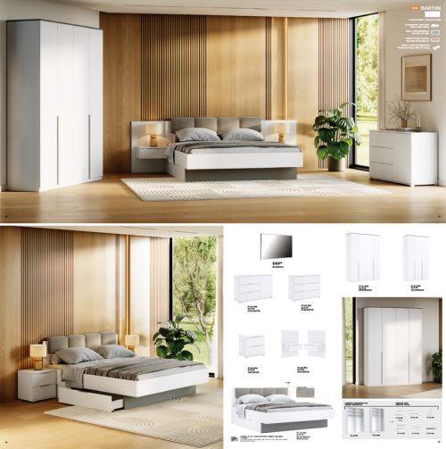 "Бартон" Білий супермат