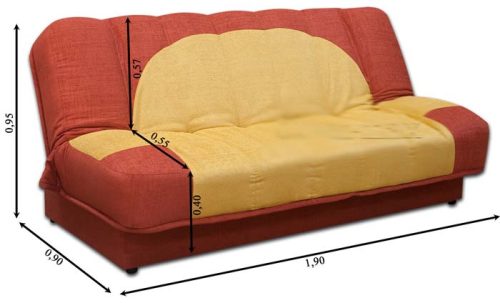 Диван "Меркурій" 1,90