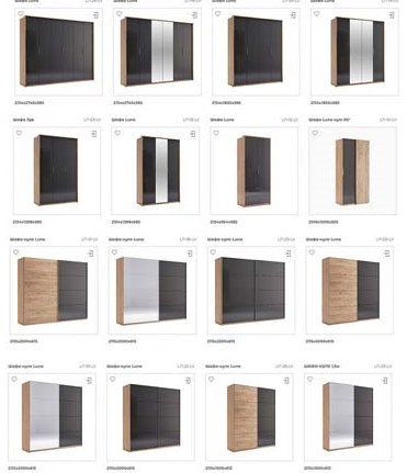 "Luna" є антресолі, 245см