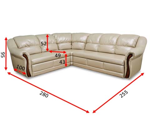 "Pедфорд" 2,80х2,55; 2,55х2