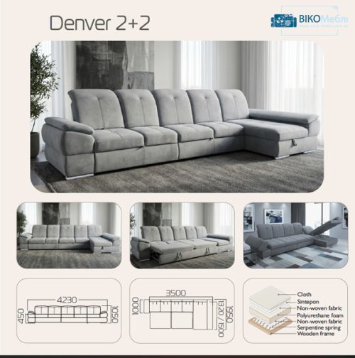 "Denver 2+2" 350*195